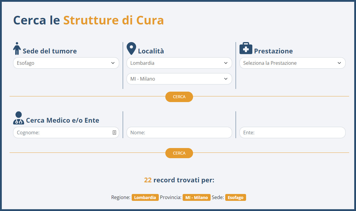 Esempio Ricerca OncoGuida